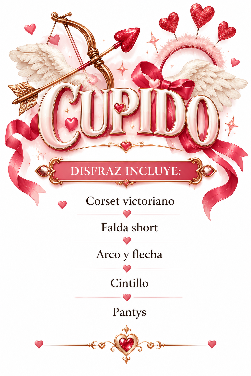 DISFRAZ CUPIDO Imagen secundaria del producto