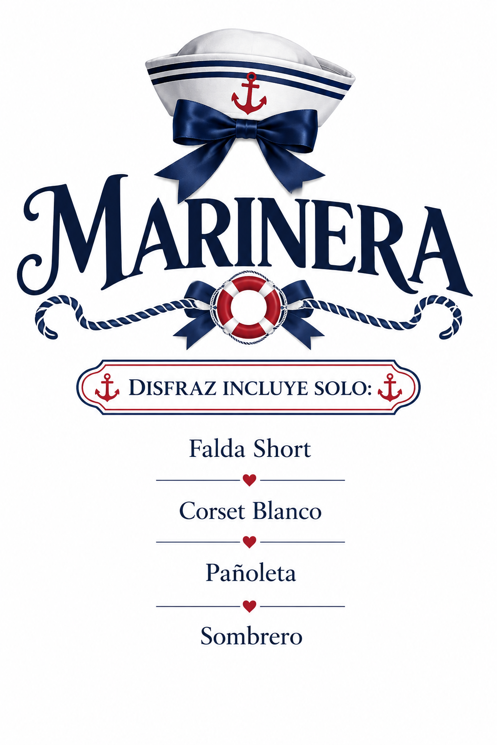 DISFRAZ MARINERA