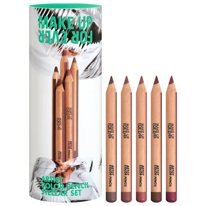 PREVENTA - SET MAKE UP FOR EVER  Mini Artist Color Lip Pencils Set