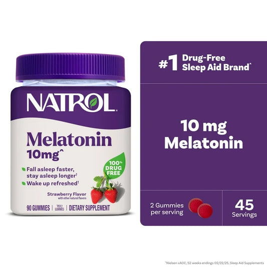 PREVENTA - MELATONINA ADULTO 10 mg NATROL 90 GOMITAS