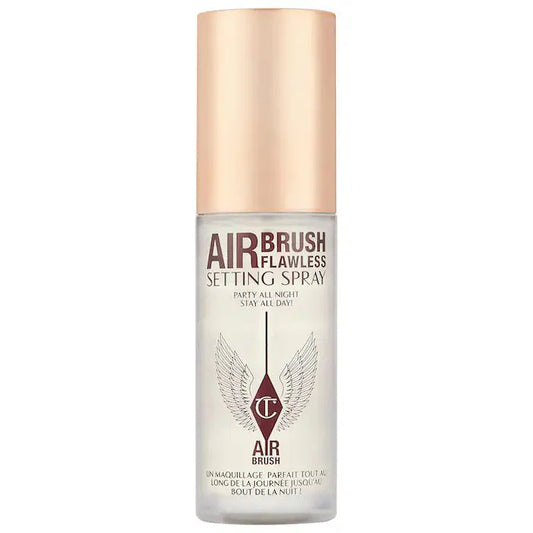 PREVENTA - CHARLOTTE TILBURY AIRBRUSH FLAWLESS SPRAY FIJADOR TRAVEL SIZE 34ML