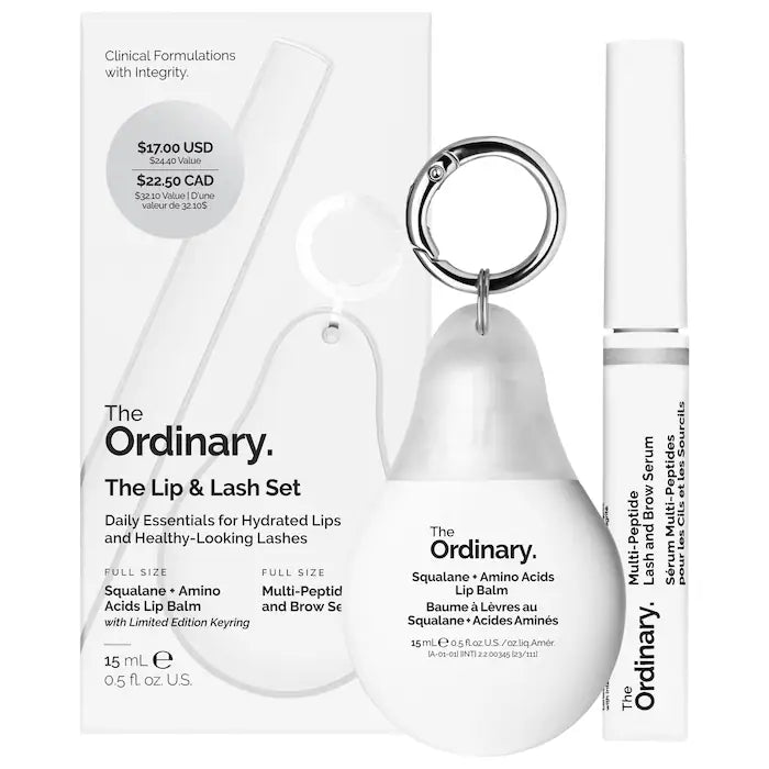 PREVENTA - SET THE ORDINARY PESTAÑAS Y LABIOS