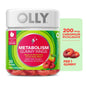 PREVENTA - OLLY Anillos de Goma Metabolismo Vinagre de Sidra de Manzana, Cromo, Soporte Metabolismo para Adultos, Manzana, 30 Gomitas