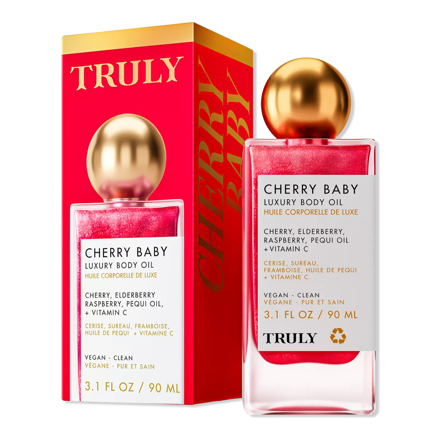 PREVENTA - TRULY Cherry Baby Luxury Body Oil 90 ml