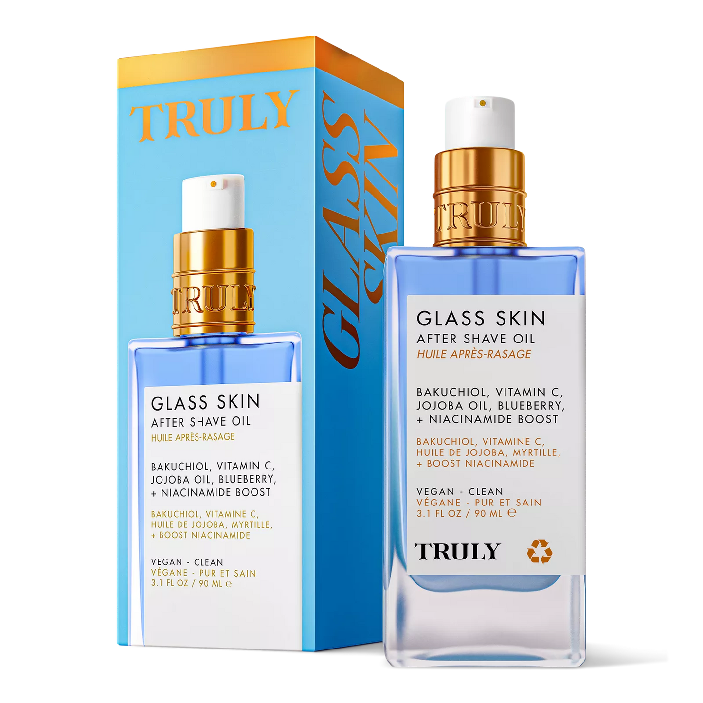PREVENTA - TRULY  Glass Skin After Shave Oil 90 ml