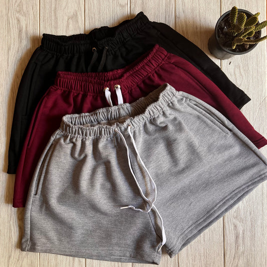 Shorts Pants tiro alto